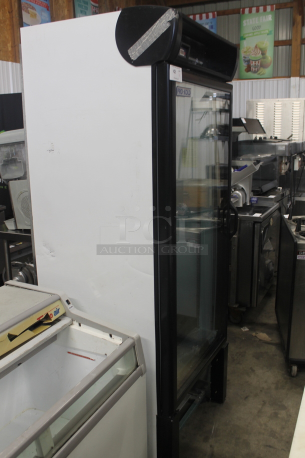 Pro Kold CV16-ULH Metal Commercial Single Door Reach In Cooler Merchandiser. 120 Volts, 1 Phase. Tested and Working! - Image 2 of 6