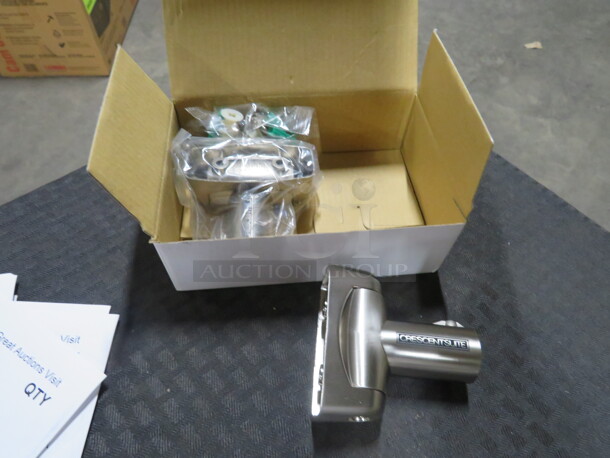 NEW Cresent Suite SS Hardware For Shower Curtain.  - Image 1 of 1