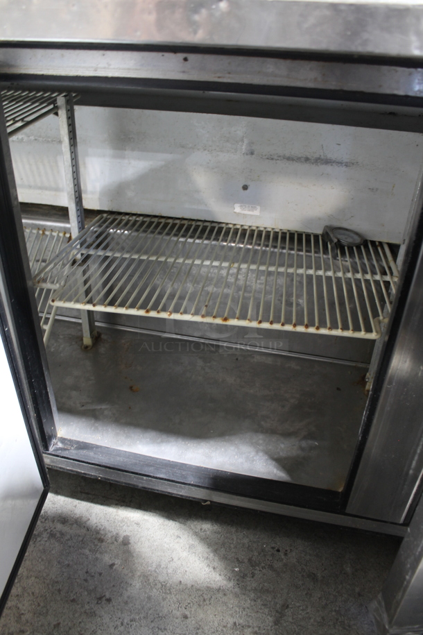 True TWT-72 Stainless Steel Commercial 3 Door Work Top Cooler. 115 Volts, 1 Phase. Tested and Powers On But Does Not Get Cold - Image 6 of 7