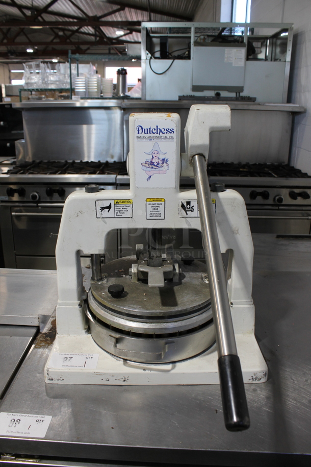 Dutchess BMIH Metal Commercial Countertop Manual Dough Divider. - Image 1 of 5