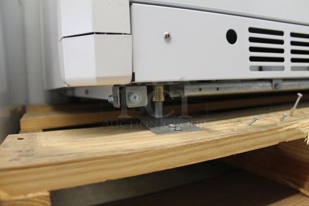 BRAND NEW! Vendo NIC183S02 Metal Commercial Mobile Open Air Ice Cream Freezer w/ Baskets. 220 Volts. - Image 5 of 7