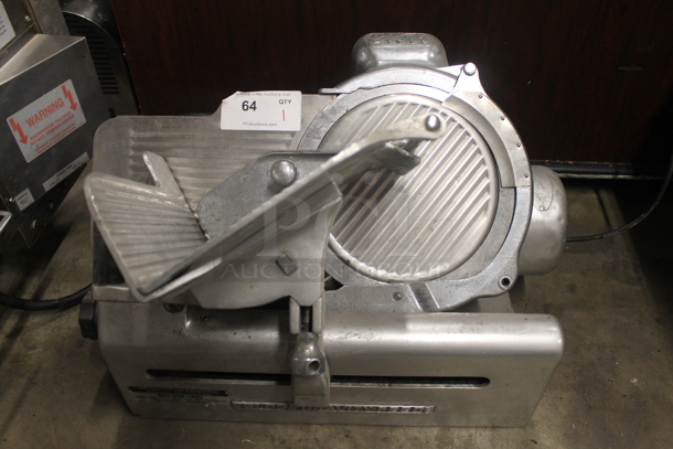 Globe Stainless Steel Commercial Countertop Automatic Meat Slicer w/ Blade Sharpener. 115 Volts, 1 Phase. Tested and Working! - Image 1 of 7