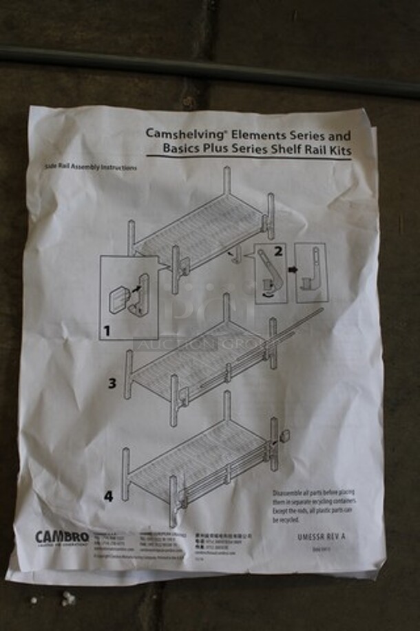 BRAND NEW SCRATCH AND DENT! Camshelving ESR60S151 E Rail Kit - Image 3 of 7