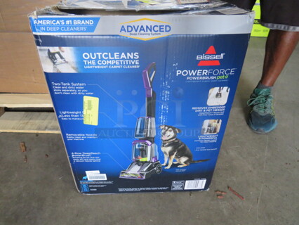 One Bissell Power Force Power Brush Carpet Cleaner.