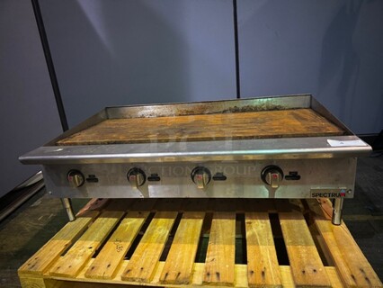 Spectrum NGGD-48M 48" Natural Gas Manual Griddle!