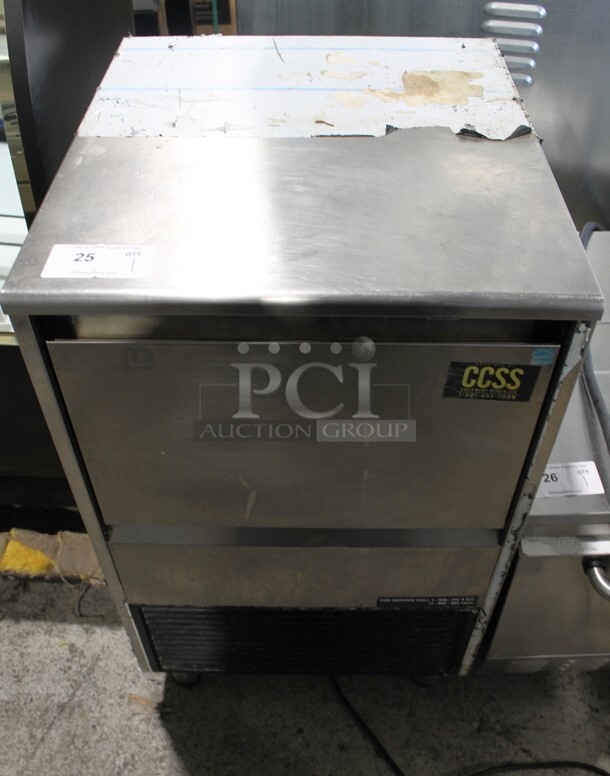 ITV SPIKA NG 125-A1H ENERGY STAR Metal Commercial Self Contained Undercounter Ice Machine. 115 Volts, 1 Phase.  - Image 1 of 8
