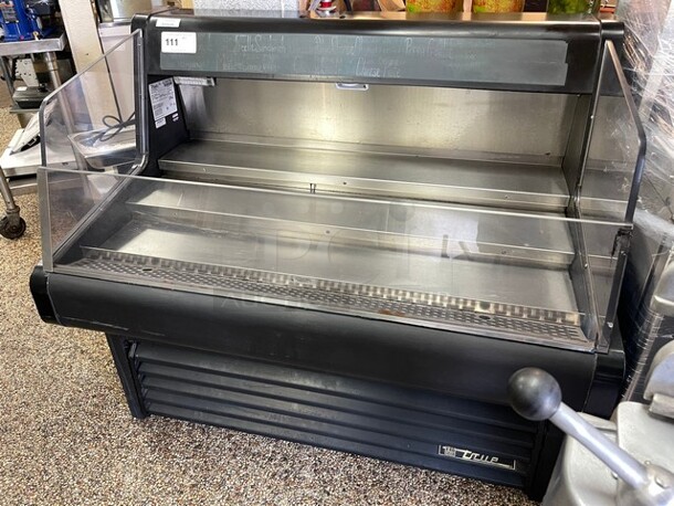 True THAC-48 48 inch  Horizontal Open Air Cooler w/ (3) Levels, 115v Tested and Working! - Image 6 of 9