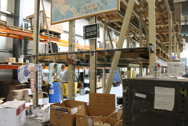 Metal Scale Bar w/ Control Screen. BUYER MUST REMOVE. - Image 2 of 4