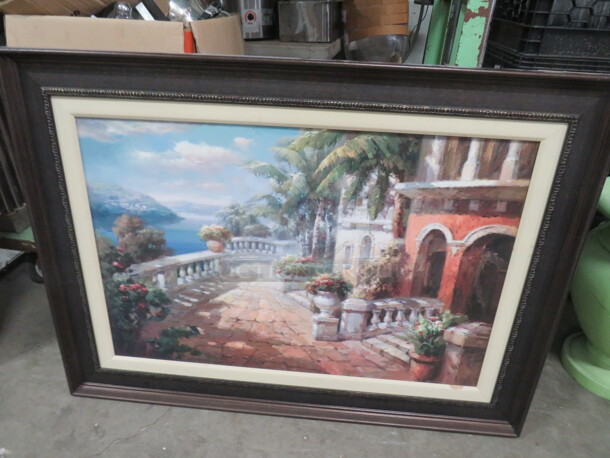 One 45X33 Framed/Matted  Picture. - Image 1 of 1