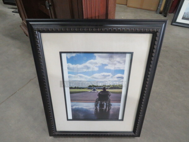 One 19X23 Framed/Matted Picture. - Image 1 of 1