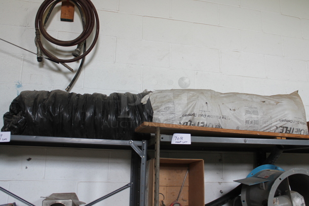 Gray Metal 5 Tier Shelving Unit w/ Contents Including Motor. BUYER MUST REMOVE. - Image 2 of 5