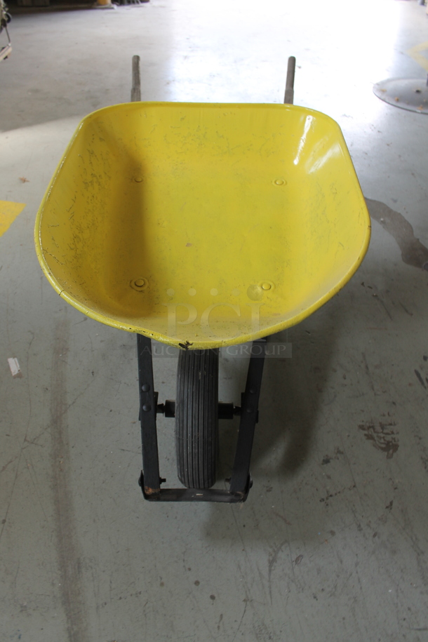 Yellow Wheelbarrow. - Image 2 of 5