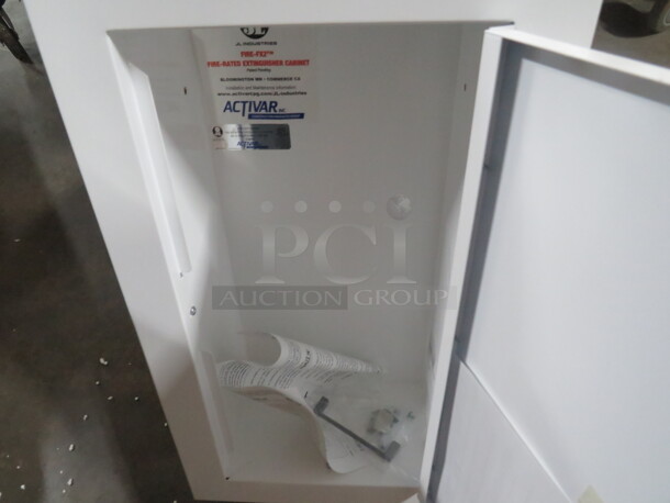 One NEW JL Industries Fire Extinguisher Box. #C8116S21FX2. - Image 2 of 2