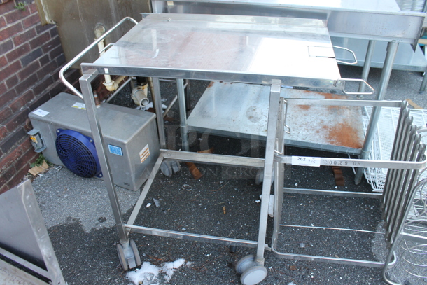 Metal Cart on Commercial Casters. - Image 1 of 3