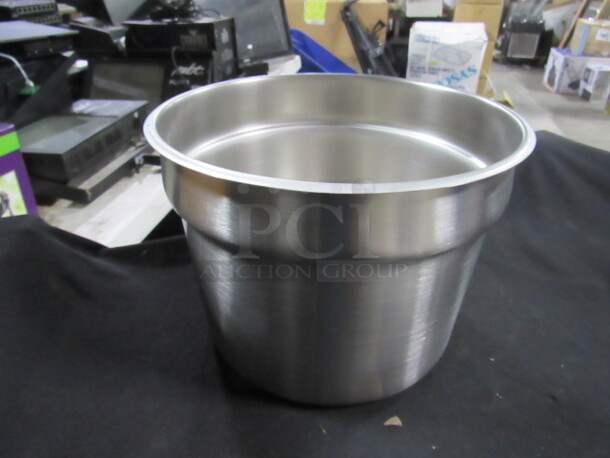 One NEW Vollrath Stainless Steel 11 Quart Round Pan. #78204. $59.50