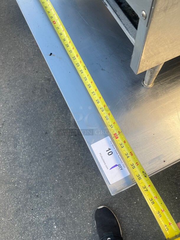 Clean! Commercial Heavy Duty Stainless Steel Equipment Stand On Casters - Image 7 of 9