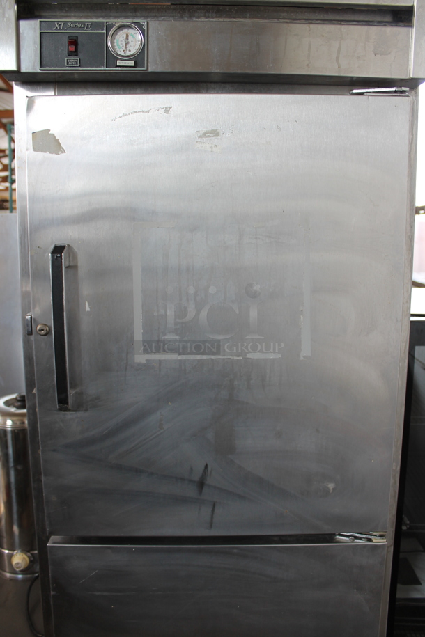 Glenco SHS-22-TE XL Series E Stainless Steel Commercial 2 Half Size Door Reach In Cooler. 115 Volts, 1 Phase. Cannot Test Due To Missing Power Cord - Image 3 of 7