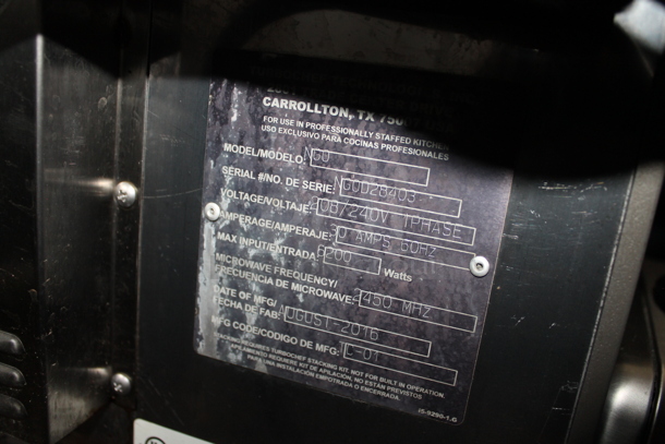 2016 Turbochef NGO Metal Commercial Countertop Electric Powered Rapid Cook Oven. 208/240 Volts, 1 Phase.  - Image 6 of 6