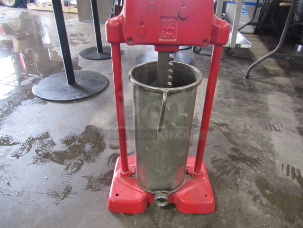 One F.Dick #12 Liter Sausage Stuffer. No Attachments. #FD38A88 - Image 3 of 5