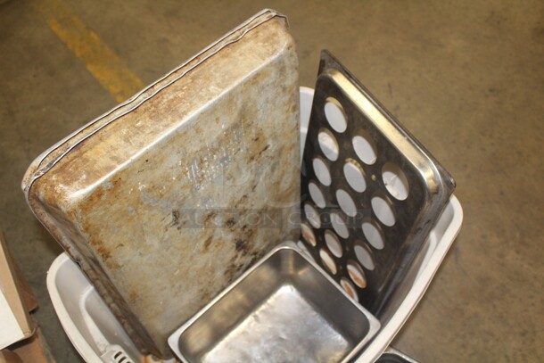 ALL ONE MONEY! Miscellaneous Stainless Steel Inserts/Pans  - Image 3 of 3