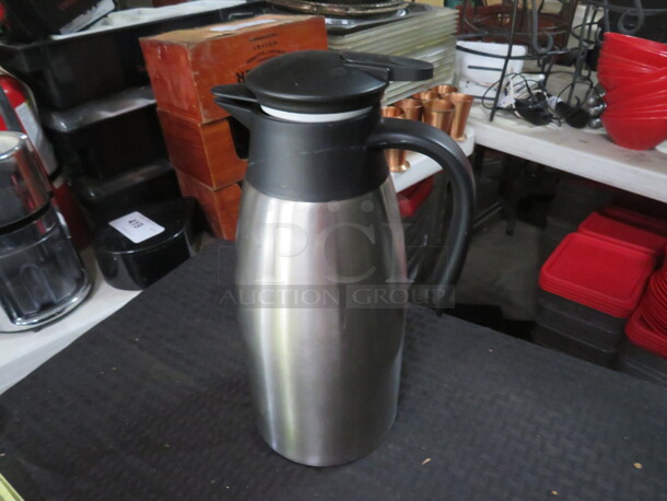 One Stainless Steel Insulated Creamer.