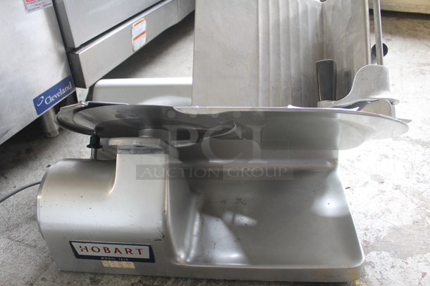 Hobart Stainless Steel Commercial Countertop Automatic Meat Slicer. 115 Volts, 1 Phase. Tested and Working! - Image 6 of 6