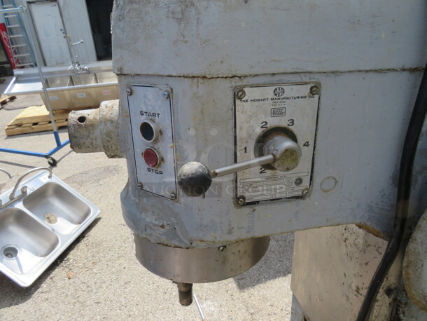 One Hobart 60 Quart Stand Mixer. #H-600. 208 Volt. 3 Phase. - Image 3 of 3