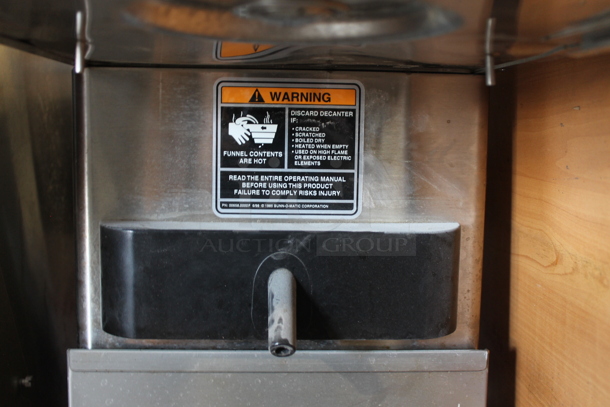 Bunn ITCB-DV Stainless Steel Commercial Countertop Iced Tea Machine w/ Hot Water Dispenser. 120 Volts, 1 Phase. - Image 3 of 5