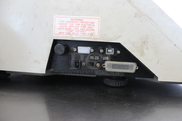 CAS LP-1000 Metal Commercial Countertop 30 Pound Capacity Food Portioning Scale. 120 Volts, 1 Phase. Tested and Working! - Image 8 of 9