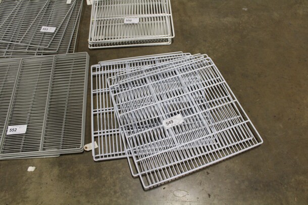 NEW! 4 Coated Refrigerator/Freezer Racks. 20.75x25.5. 4X Your Bid! 