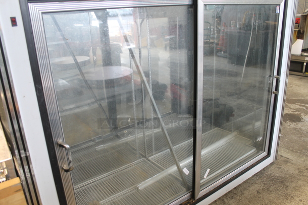 CustomCool BW78 Metal Commercial 2 Door Cooler Merchandiser. 115 Volts, 1 Phase. Does Not Come w/ Remote compressor.  - Image 6 of 10