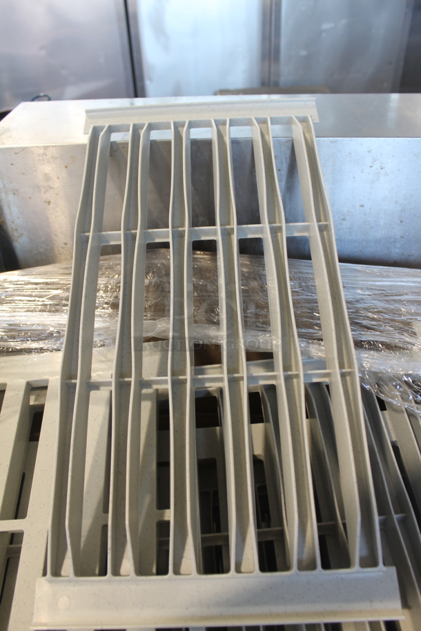 ALL ONE MONEY! Lot of BRAND NEW Gray Poly Shelf Pieces - Image 5 of 5