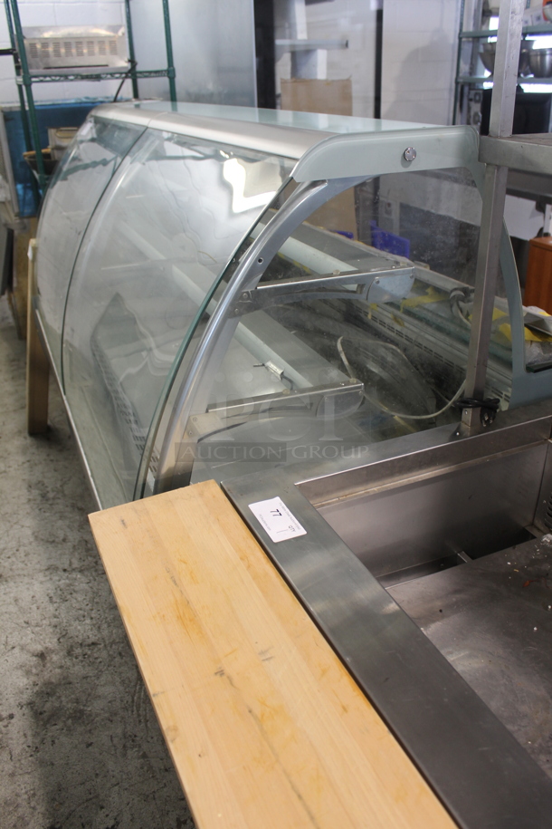 BRAND NEW SCRATCH AND DENT! Sifa Gravel 200202L0 Metal Commercial Deli Display Case Merchandiser. 220-240 Volts, 1 Phase.  - Image 2 of 8