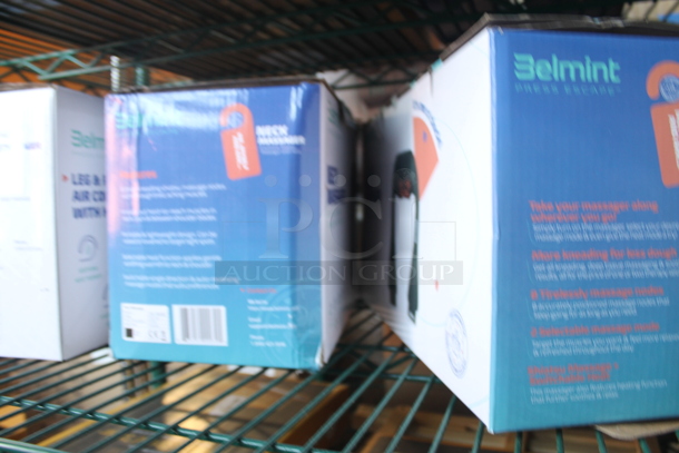 ALL ONE MONEY! Tier Lot of Various BRAND NEW SCRATCH AND DENT! Items Including Neck Massager and Leg & Foot Air Compression Massager with Heat - Image 3 of 4