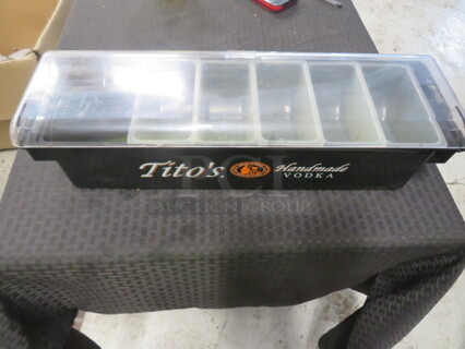 One Titos Domed Bar Center.