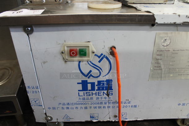 2016 Lishens BX5000 Stainless Steel Commercial Countertop Ravioli Pasta Machine. 220 Volts, 1 Phase.  - Image 2 of 5