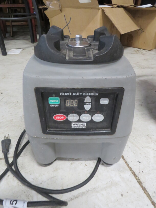 One Waring Commercial Blender Base. Model# CB15T. 115 Volt.  - Image 2 of 2