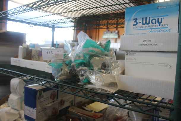 ALL ONE MONEY! Tier Lot of Various Items Including Polycarbonate, Smart Wetting Material and Dental Tools - Image 1 of 7