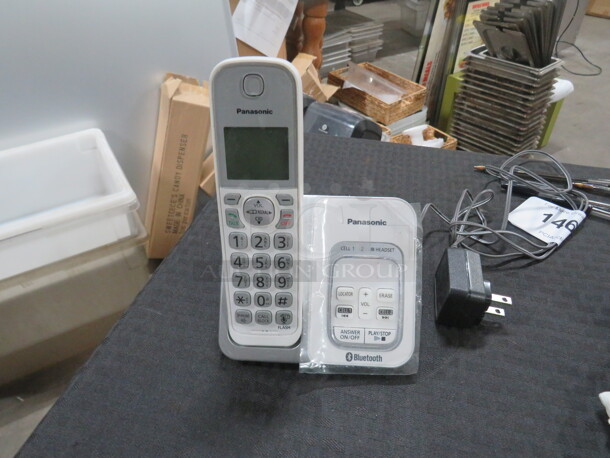 One Panasonic Bluetooth Cordless Phone. - Image 1 of 2