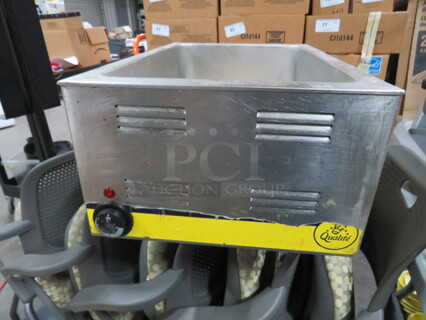 One Qualite Food Warmer. Model# RDFW-1200NP. 120 Volt. No Plug.