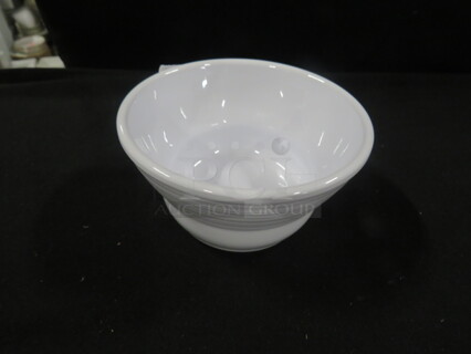 NEW 8oz GET White Melamine Bowl. 12XBID