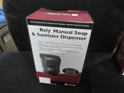 One NEW San Jamar Rely Soap Dispenser. 