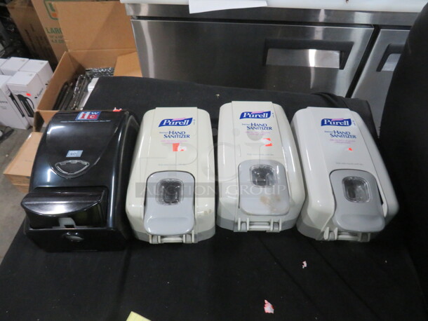 Assorted Soap Dispenser. 4XBID