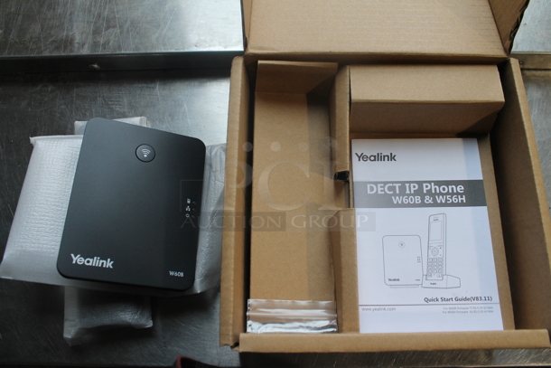 BRAND NEW IN BOX! Yealink DECT 1P Phone. - Image 4 of 5