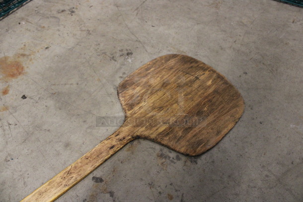 Wooden Pizza Peel. 10.5x38x1 - Image 2 of 3
