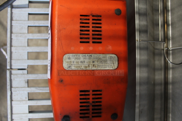 Dito Dean 103 Metal Commercial Bermixer Mixer w/ Whisk Attachment. 115 Volts, 1 Phase. Tested and Powers On But Parts Do Not Move - Image 4 of 5