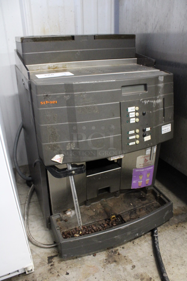 Schaerer Model Ambiente Stainless Steel Commercial Countertop Coffee Espresso Machine w/ Steam Wand. Missing Drip Tray Grate. 210 Volts. 17x21x24 - Image 3 of 6