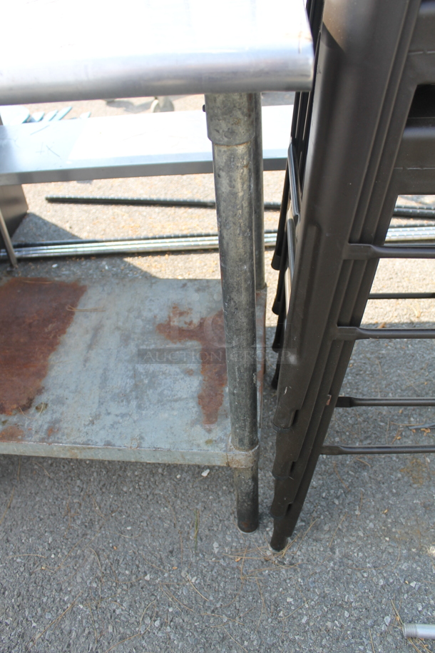 Stainless Steel Commercial Table w/ Under Shelf. - Image 4 of 4