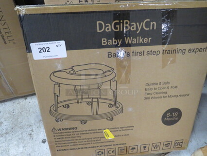 One NEW Da Gi Bay Baby Walker.