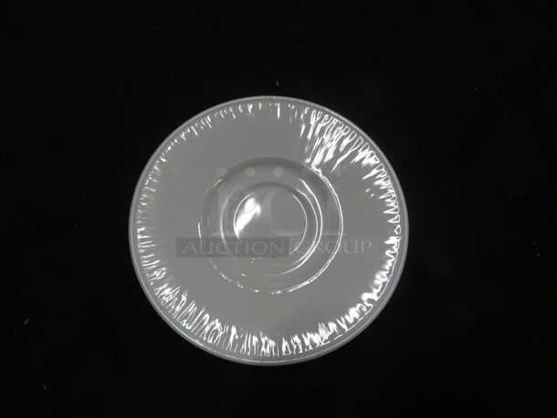 NEW 6-1/4 Inch Steelite Rene Ozorio Saucer. 6XBID. - Image 1 of 2